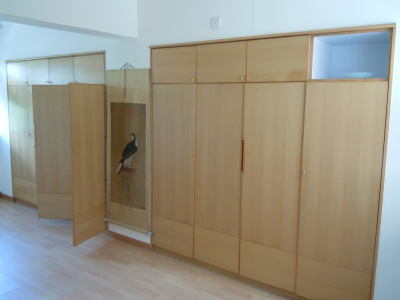 Custom-built wardrobe