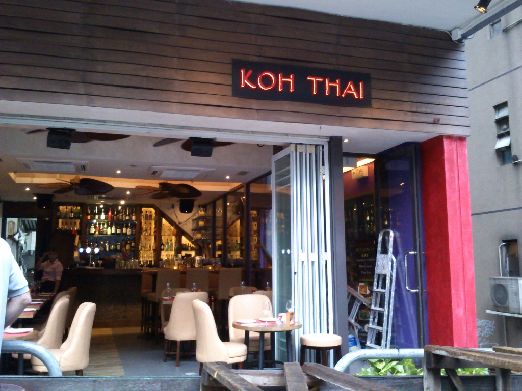 Koh Thai commercial renovation, Wyndham Street