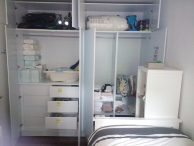 Custom-built closet and children's storage unit, Sai Kung