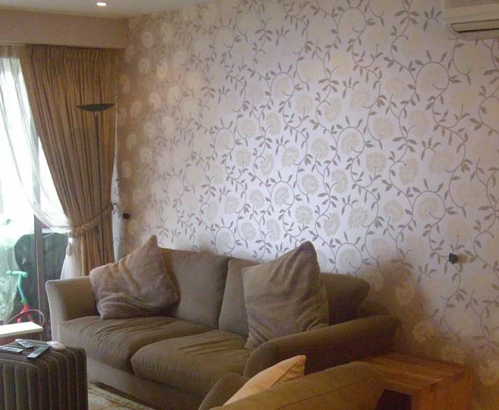 Wall paper job, Pok Fu Lam